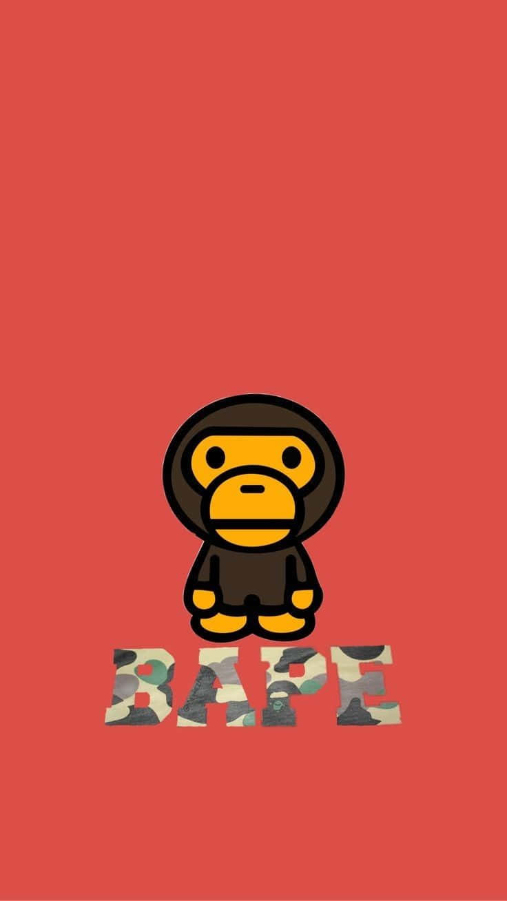 Get The Perfect Combination Of Style And Sophistication With The Bape Iphone 6 Wallpaper