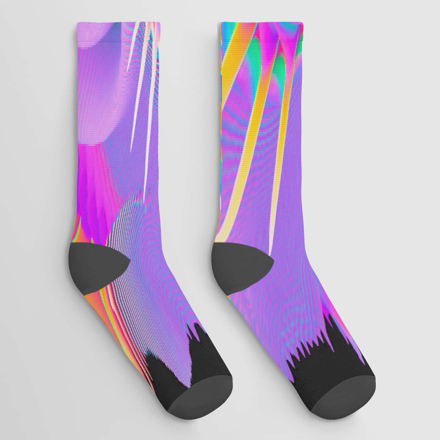 Get The Perfect Feel For Any Outfit With Purple Socks Wallpaper