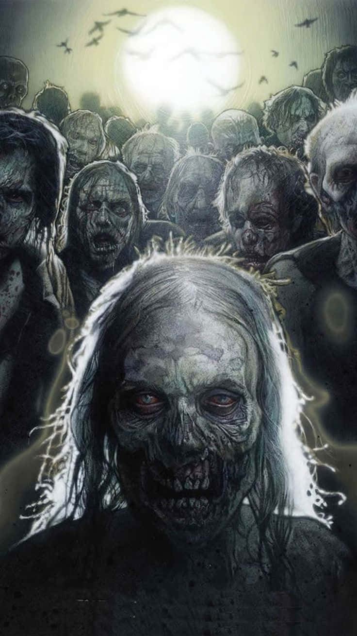 Get The Thrills With This Terrifying Horror Iphone Wallpaper