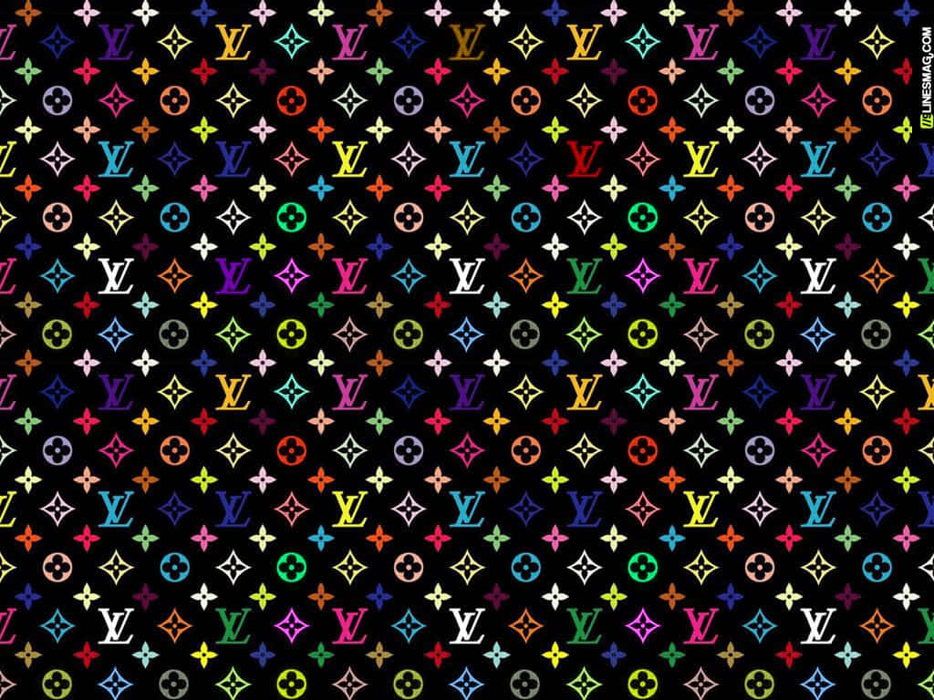 Get The Timeless Look With Louis Vuitton Print Wallpaper