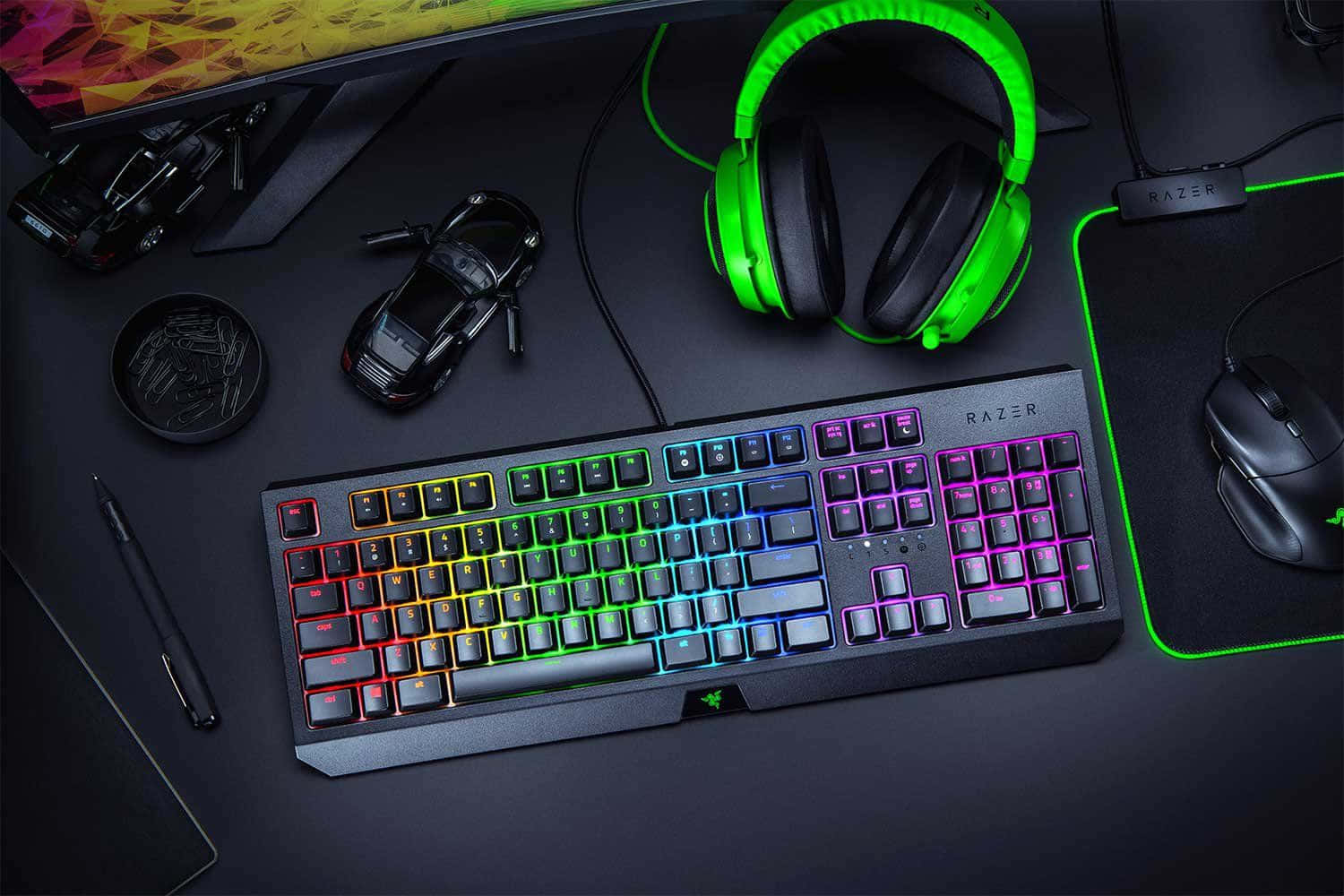 Get The Ultimate Competitive Edge With Gaming Keyboards Wallpaper