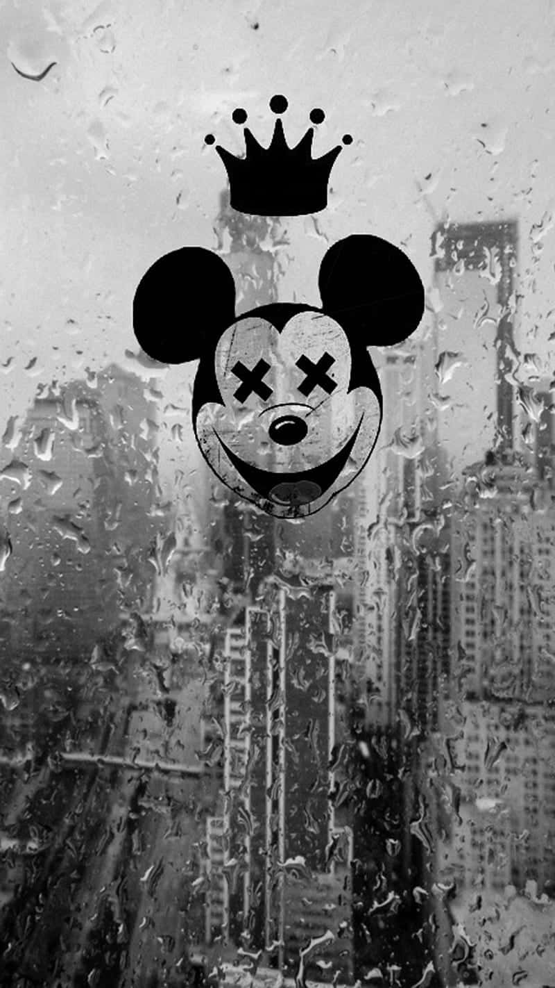 Get This Black Mickey Mouse Phone To Show Your Love For Disney And Stay Stylish. Wallpaper