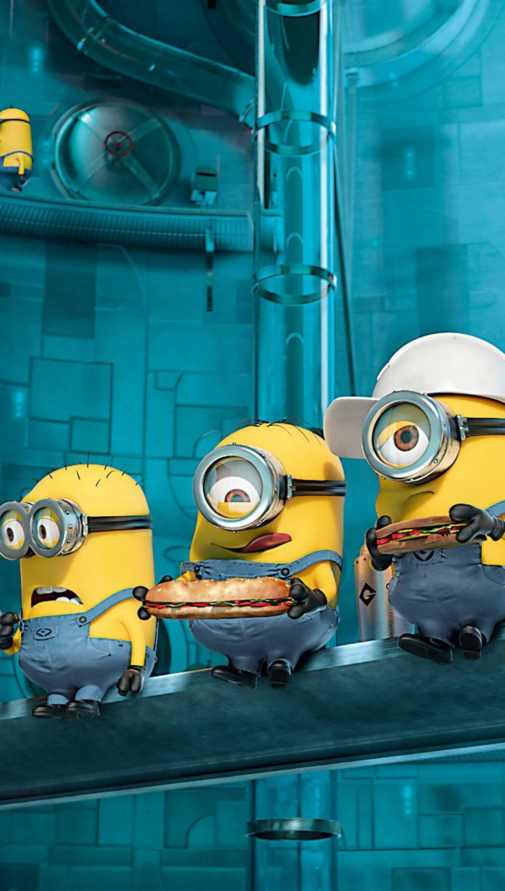 Get You Hands On A Minion Phone Today Wallpaper