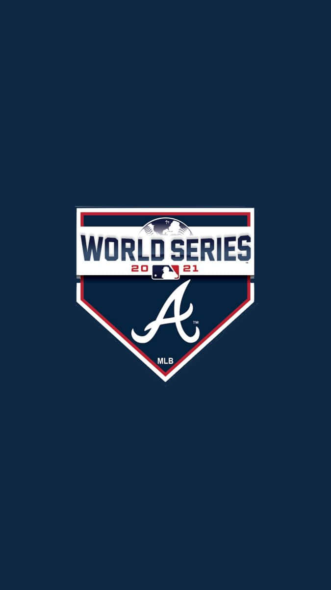 Get Your Atlanta Braves Fandom Wherever You Go With This Amazing Iphone Design! Wallpaper