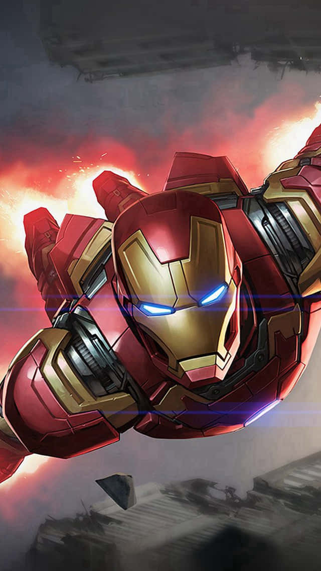 Get Your Favorite Marvel Heroes On Your Iphone Today! Wallpaper