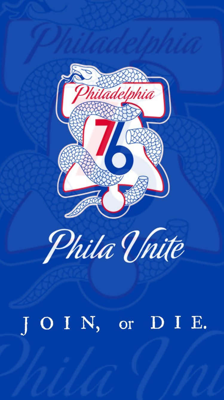 Get Your Nba Game On With The Sixers Iphone Wallpaper