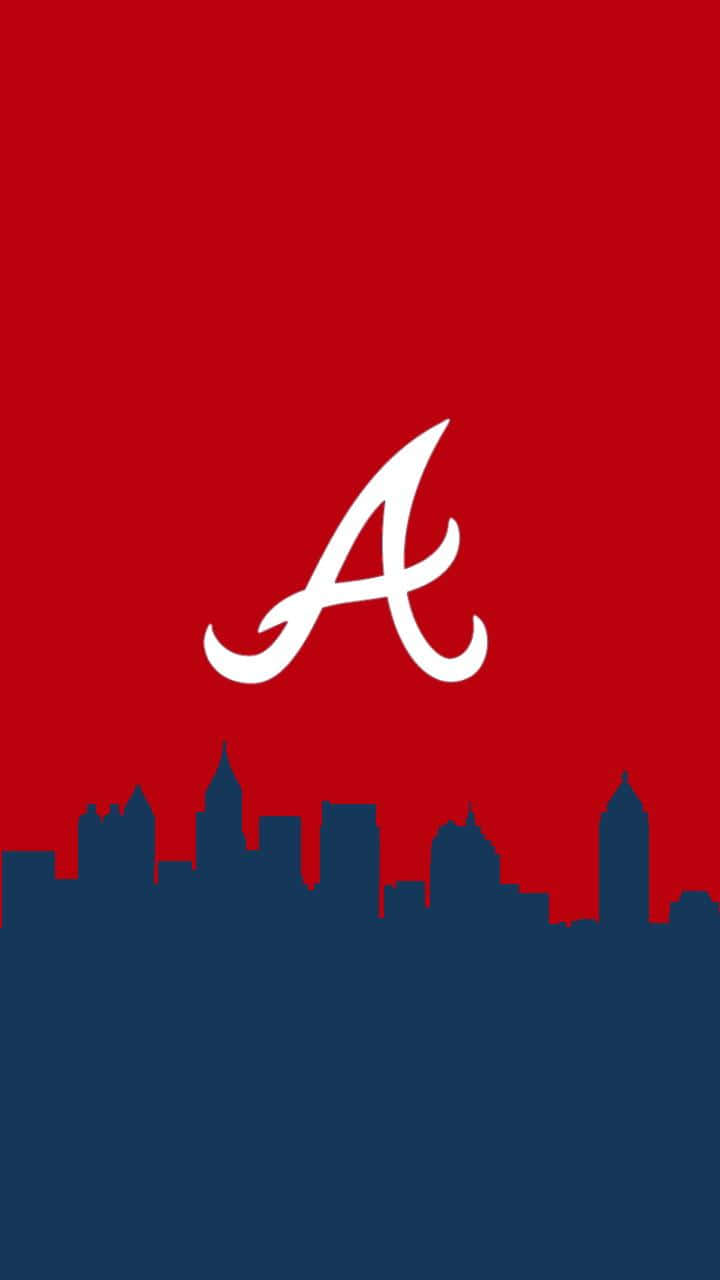 Get Your Official Atlanta Braves App On Your Iphone Wallpaper