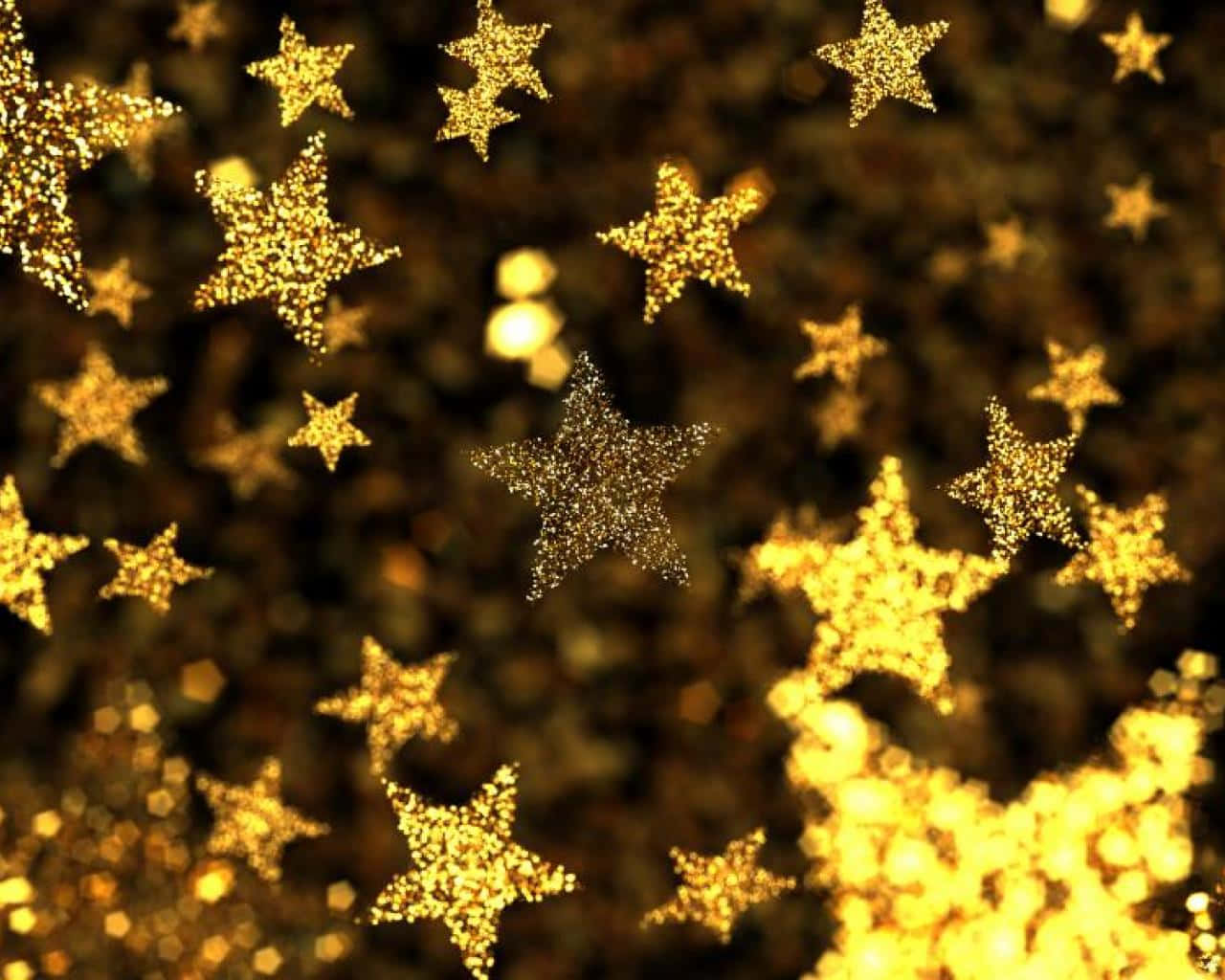 Get Your Reward With Gold Stars Wallpaper