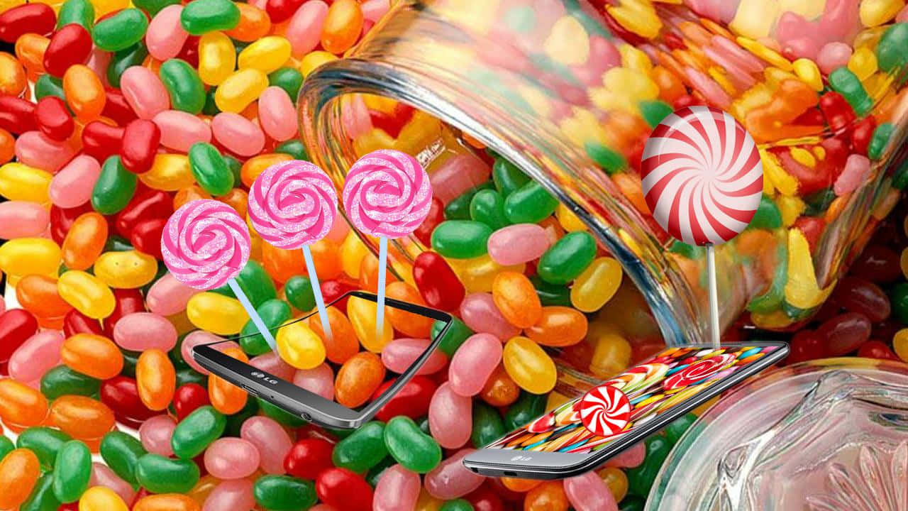 Get Your Sweet Fix With This Candy Aesthetic Wallpaper Wallpaper