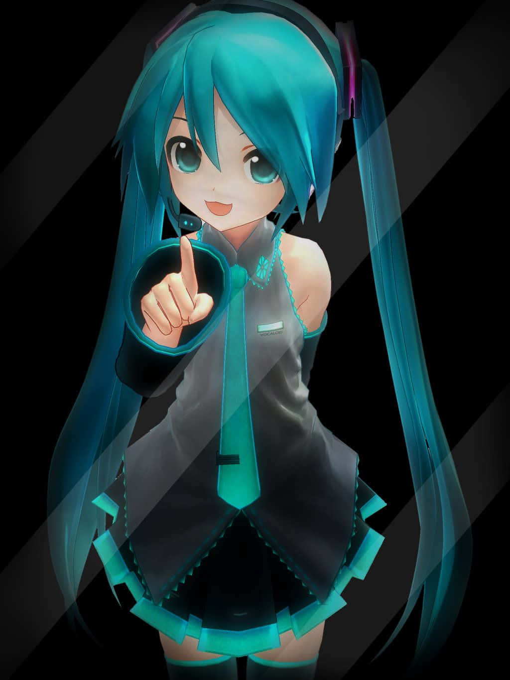 Get Your Very Own Hatsune Miku Phone Wallpaper