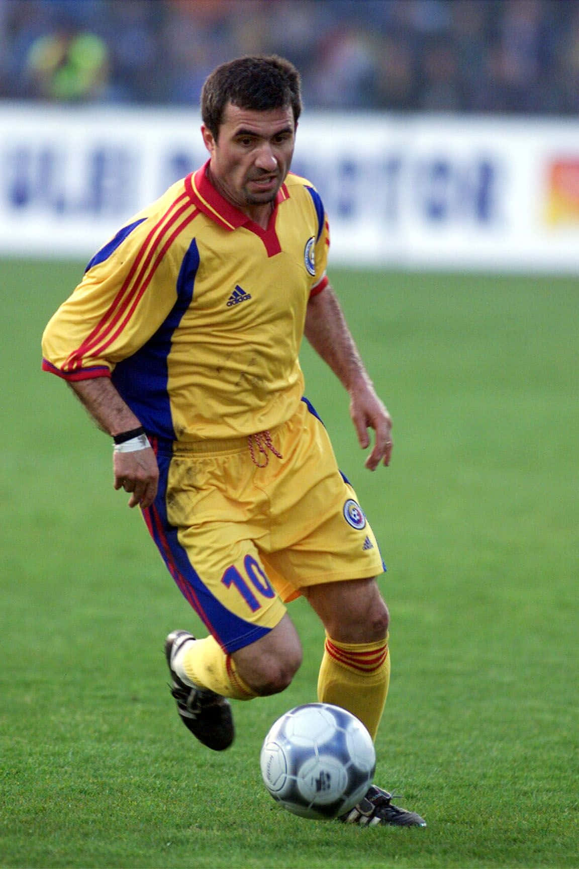 Gheorghe Hagi Euro 2000 Qualifier Match Wallpaper