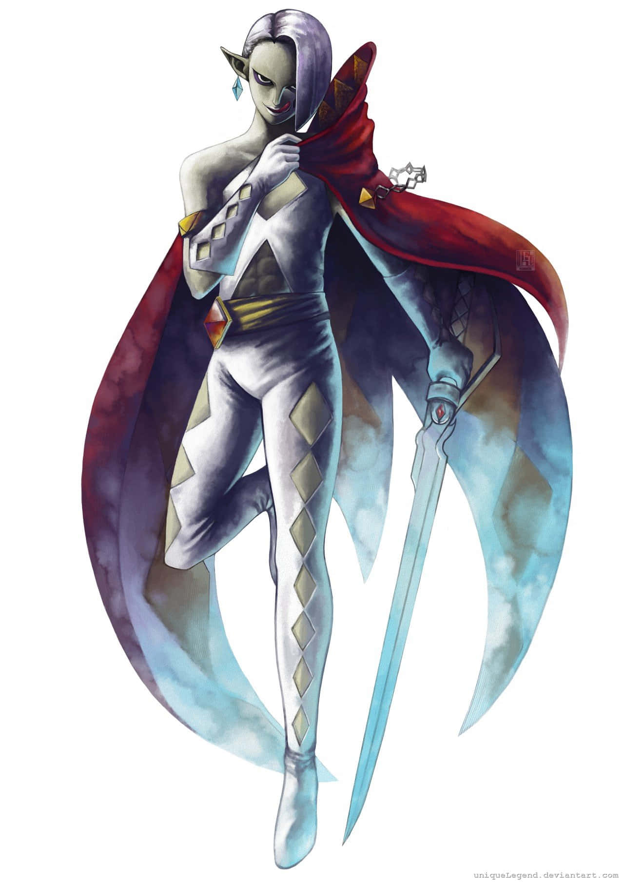 Ghirahim, The Menacing Villain From The Legend Of Zelda Series Wallpaper