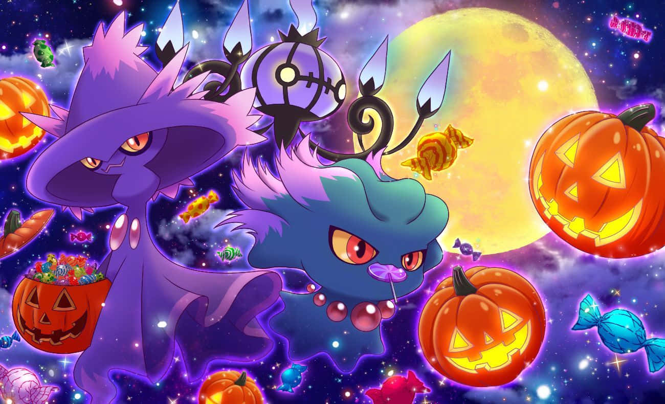 Ghost Pokemon 1300 X 790 Wallpaper