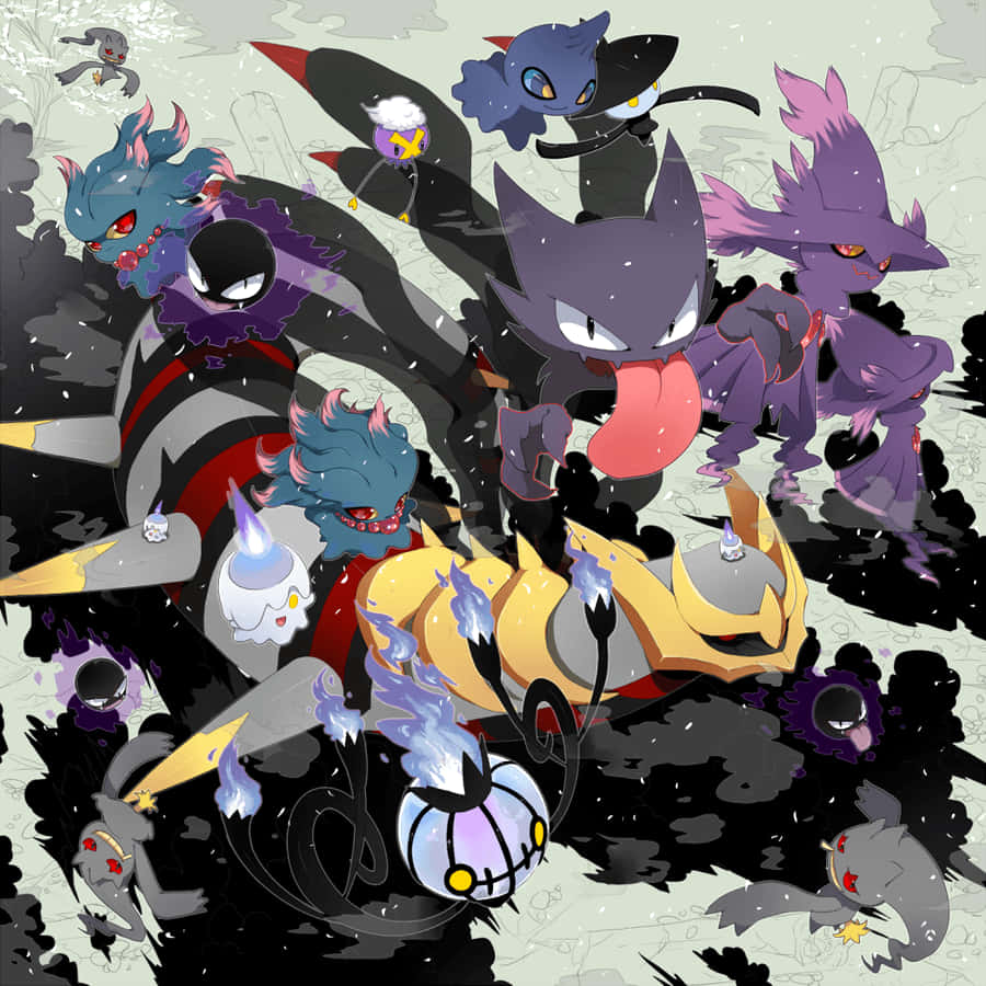 Ghost Pokemon 900 X 900 Wallpaper