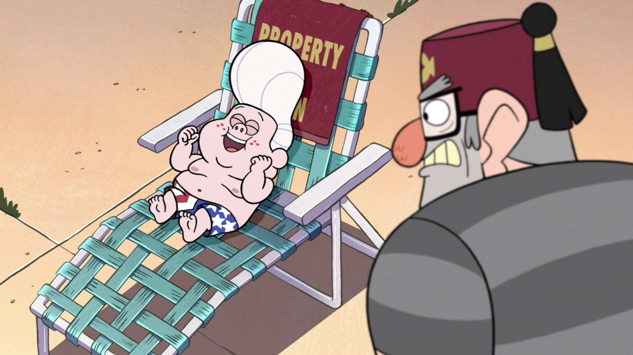 Gideon Gleeful And Grunkle Stan Wallpaper