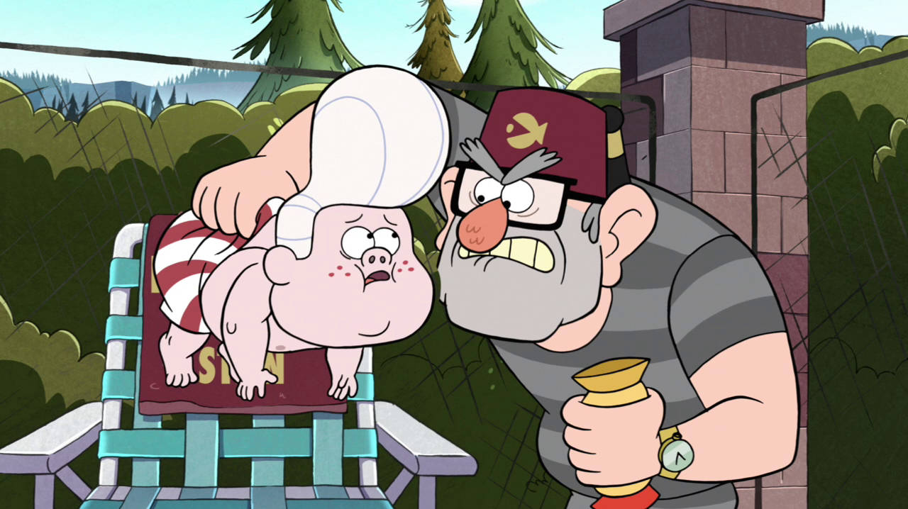 Gideon Gleeful And Stan Pines Wallpaper