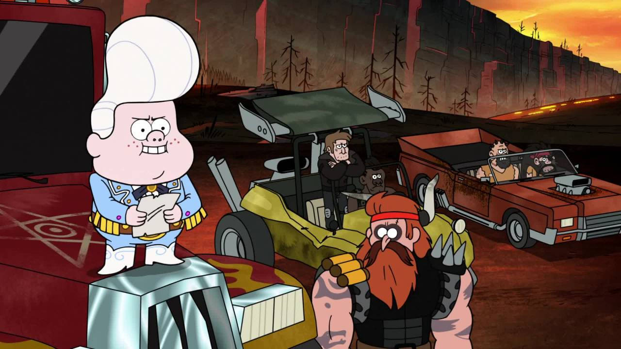 Gideon Gleeful Gravity Falls Prisoners Wallpaper