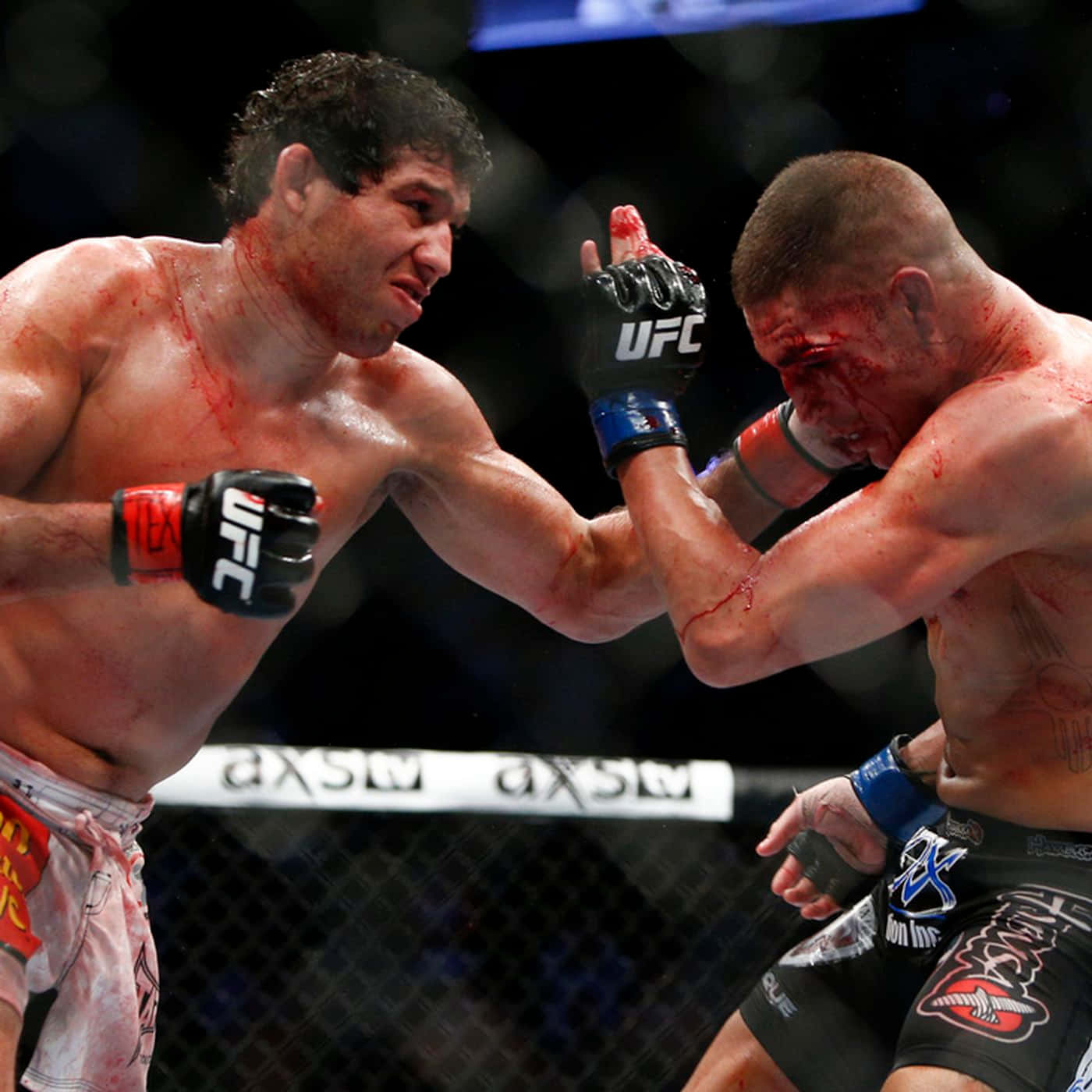 Gilbert Melendez Defeating Diego Sanchez Ufc Win Wallpaper