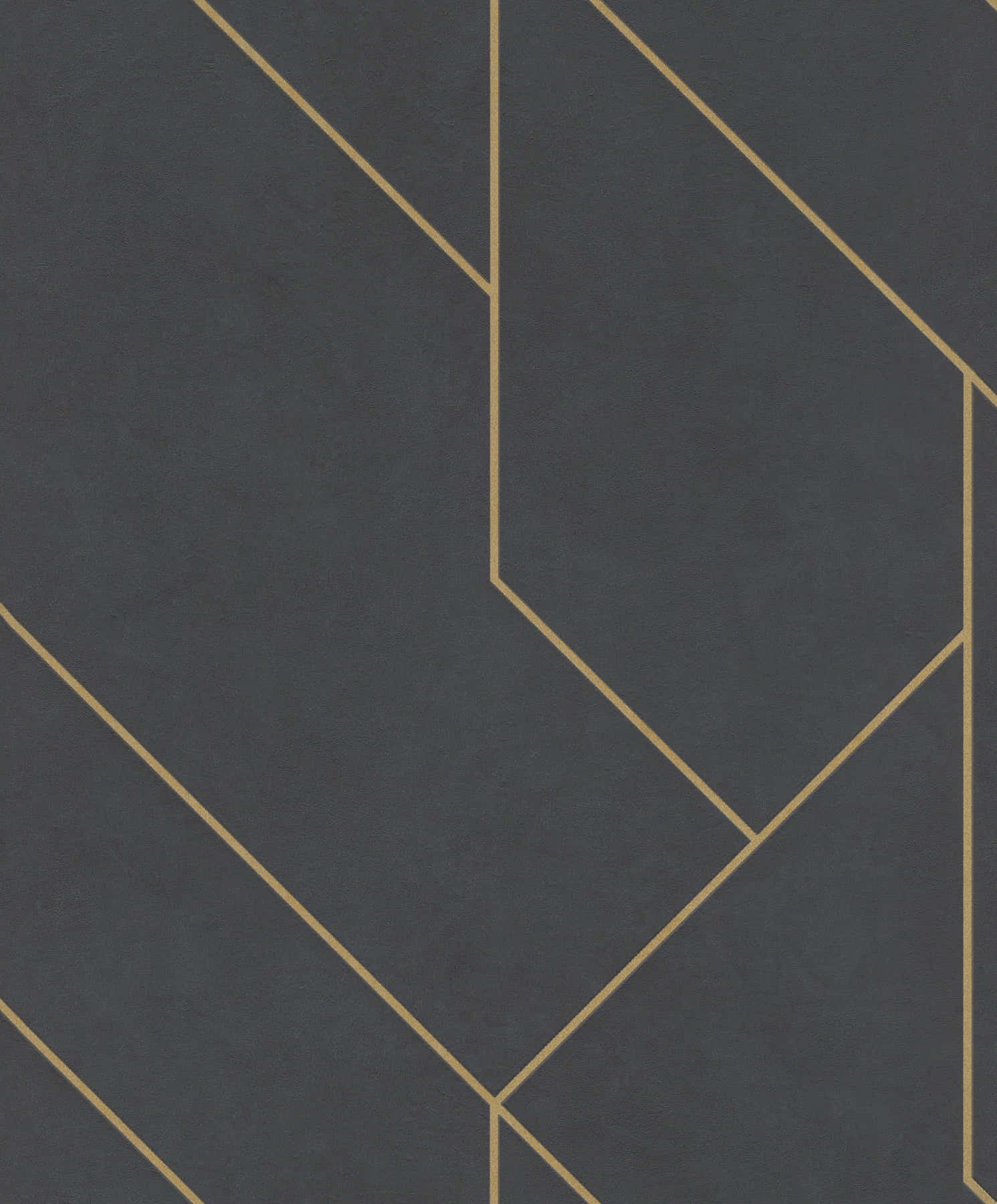 Gilded Gray Wall Wallpaper