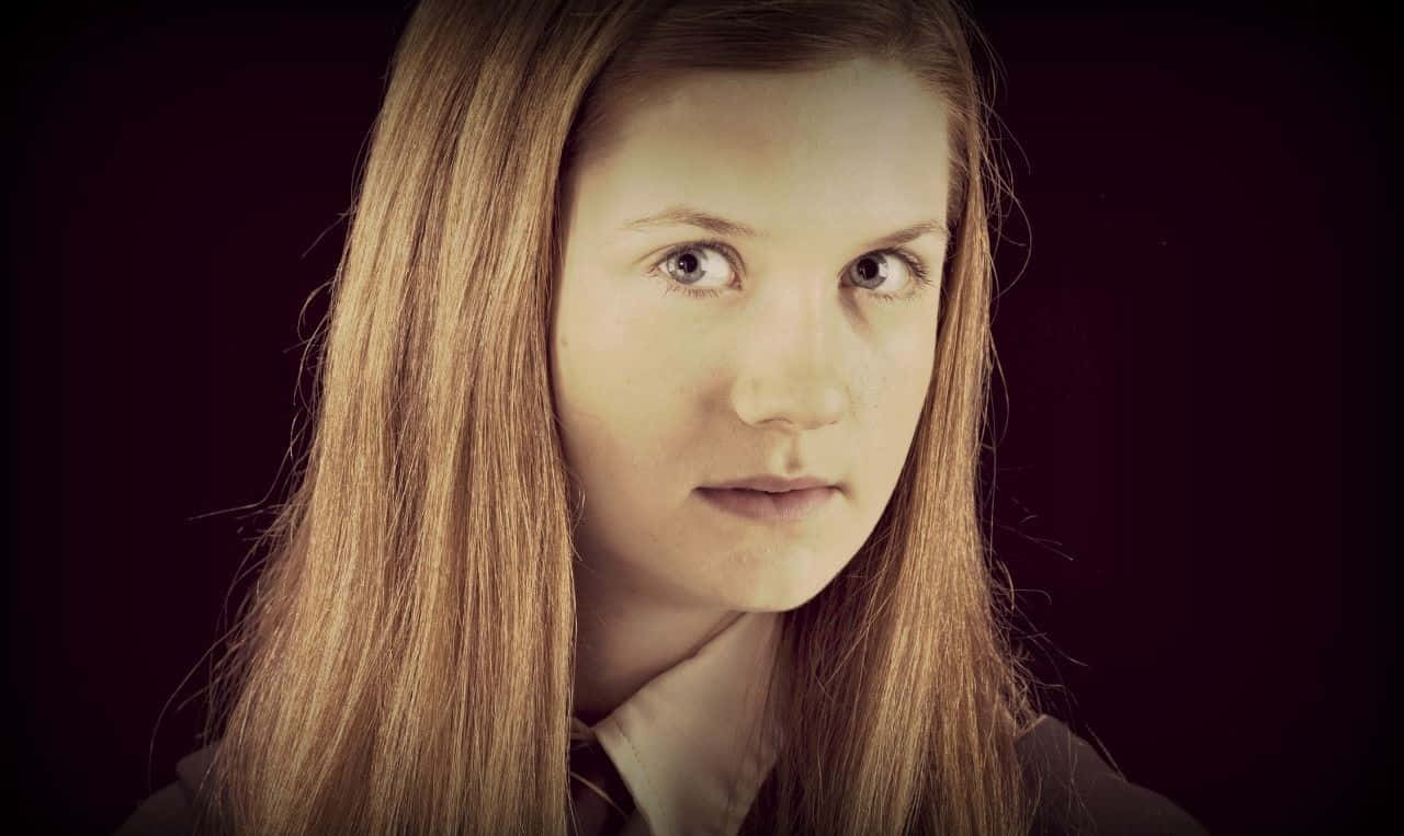 Ginny Weasley Casting A Spell Wallpaper