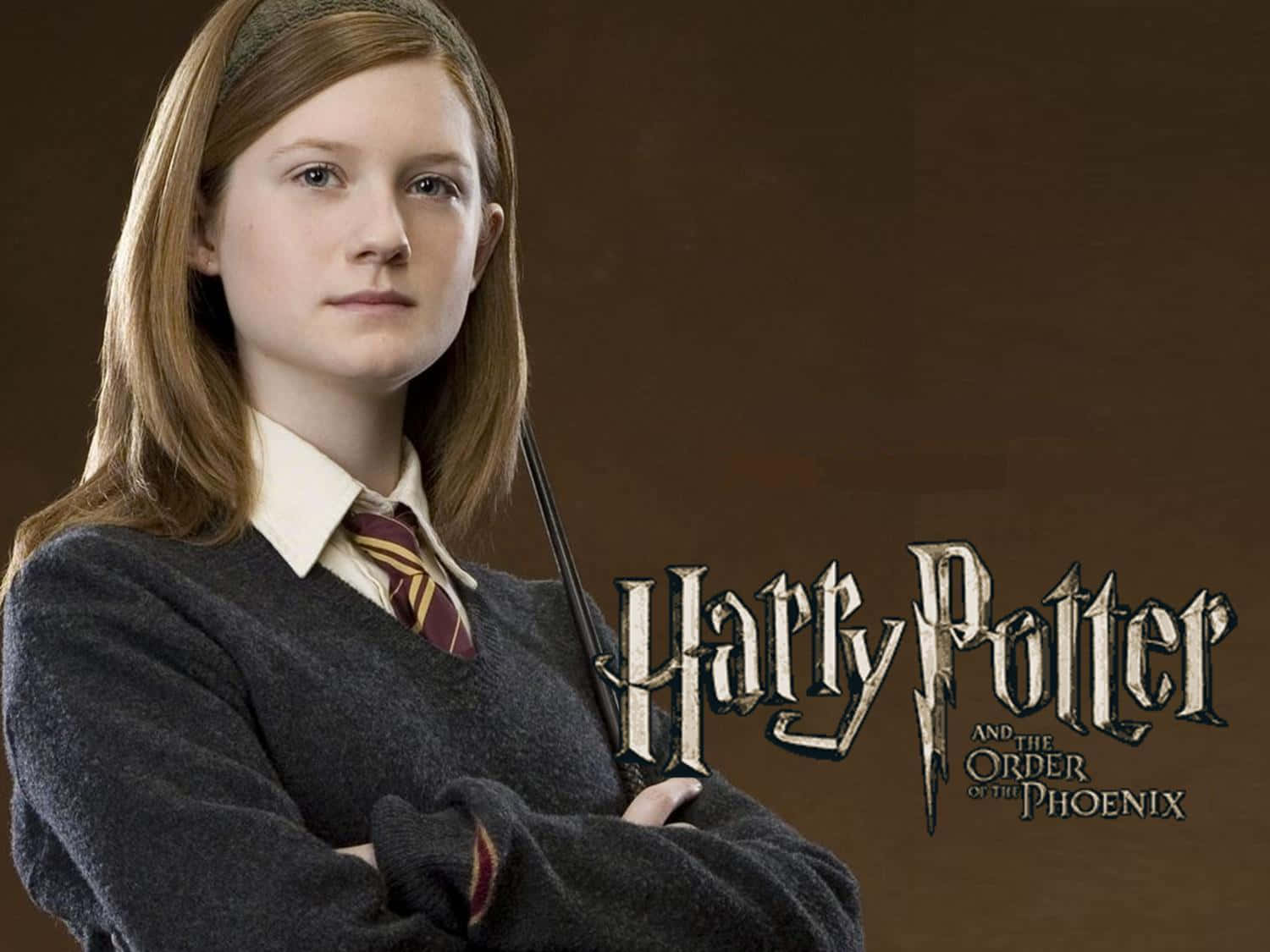 Ginny Weasley - Courage And Talent Wallpaper