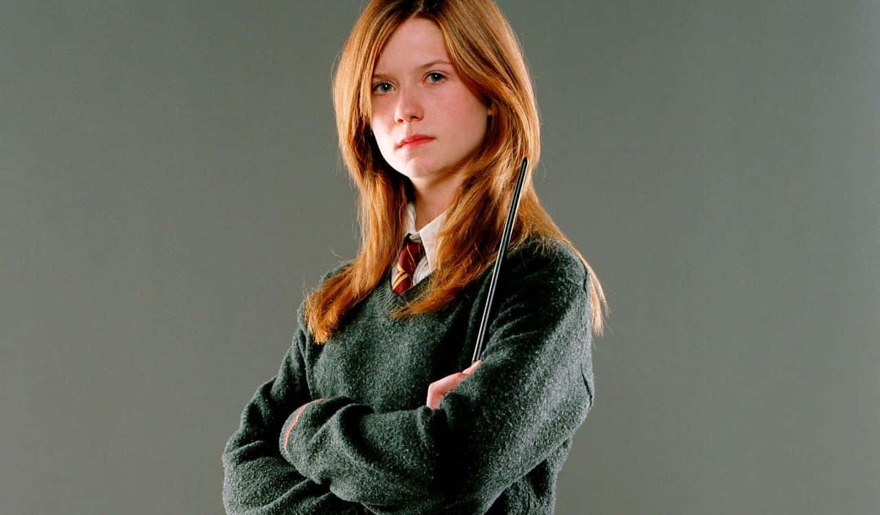 Ginny Weasley - Fiery, Talented, And Passionate Wallpaper