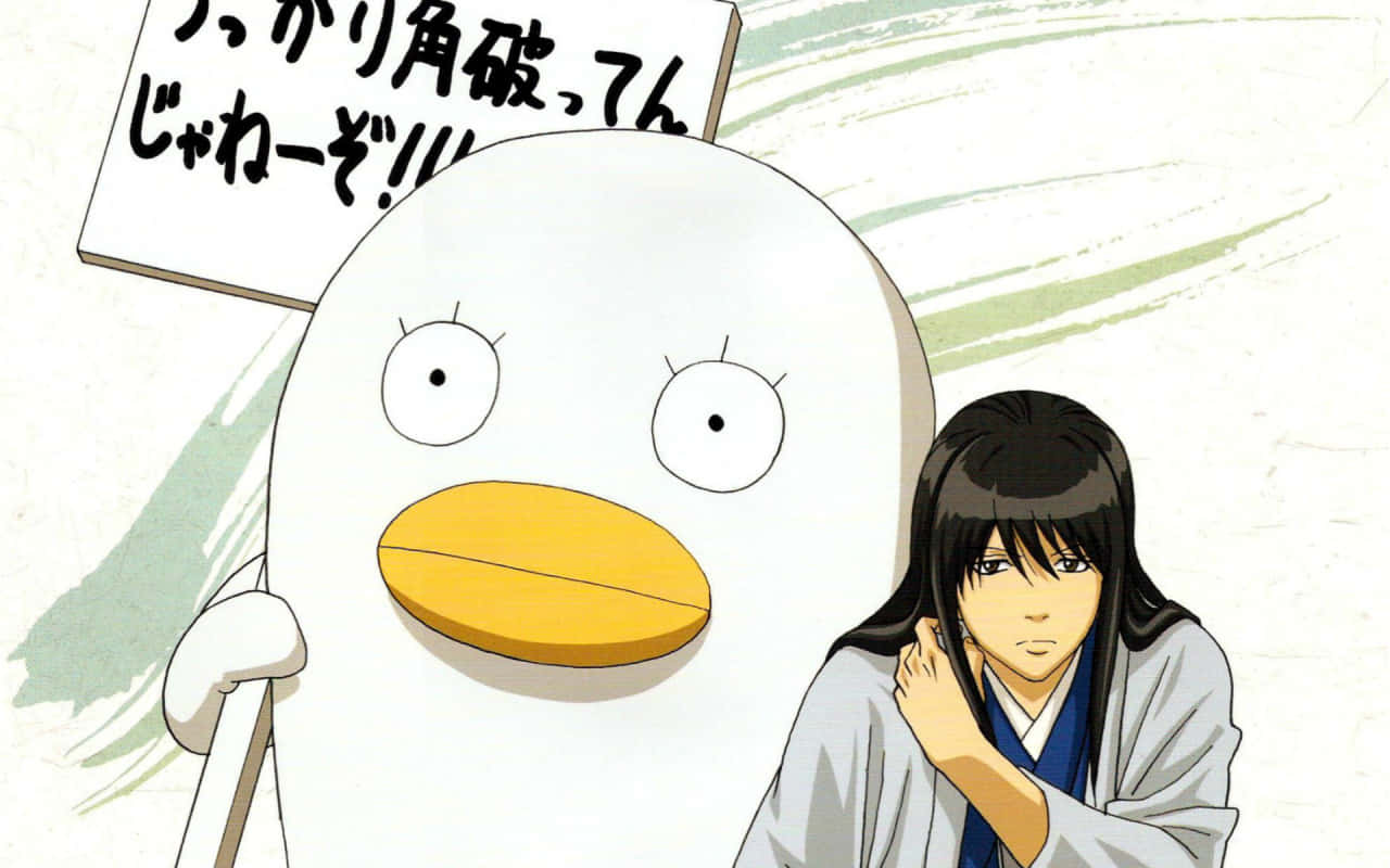 Gintama Elizabethand Katsura Wallpaper