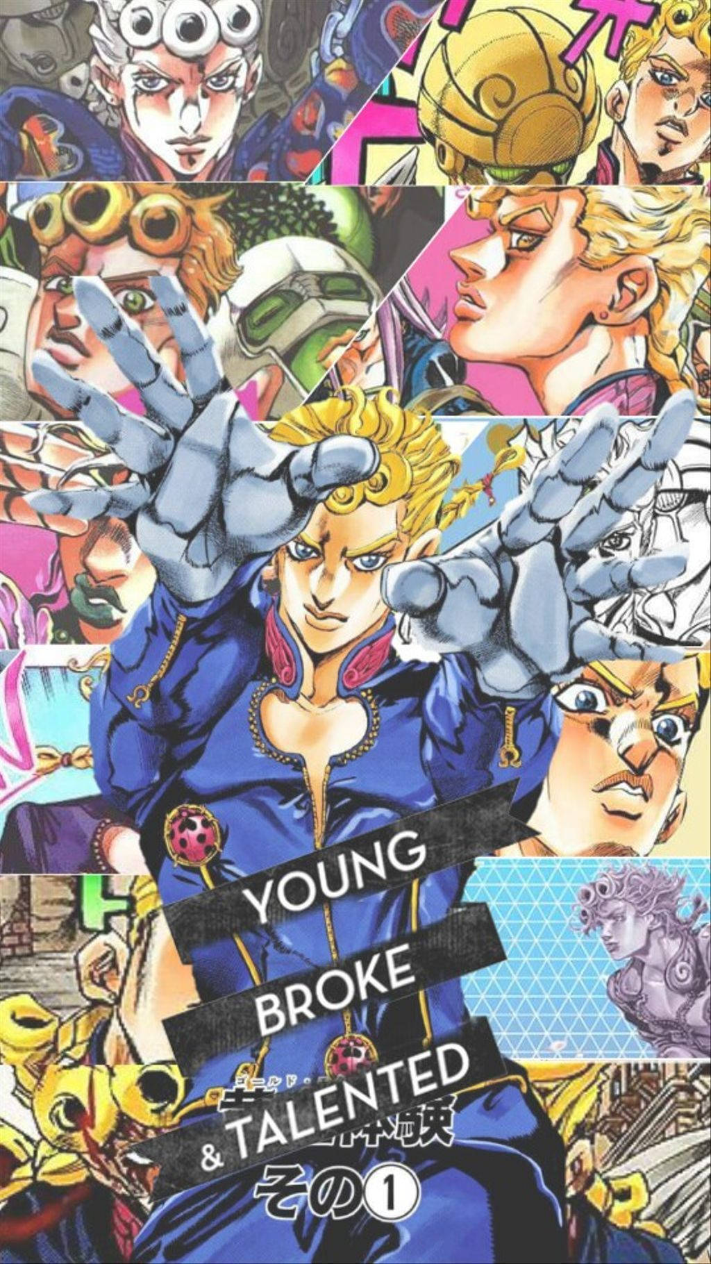 Giorno Giovanna, A Young, Talented And Determined Orphan Striving For Success Wallpaper