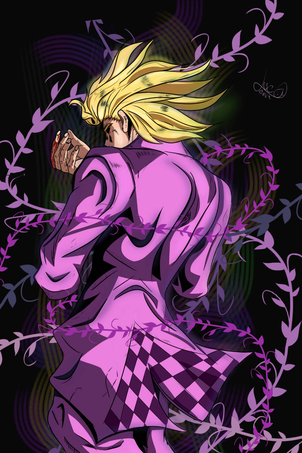 Giorno Giovanna - Jojo's Bizarre Adventure Wallpaper