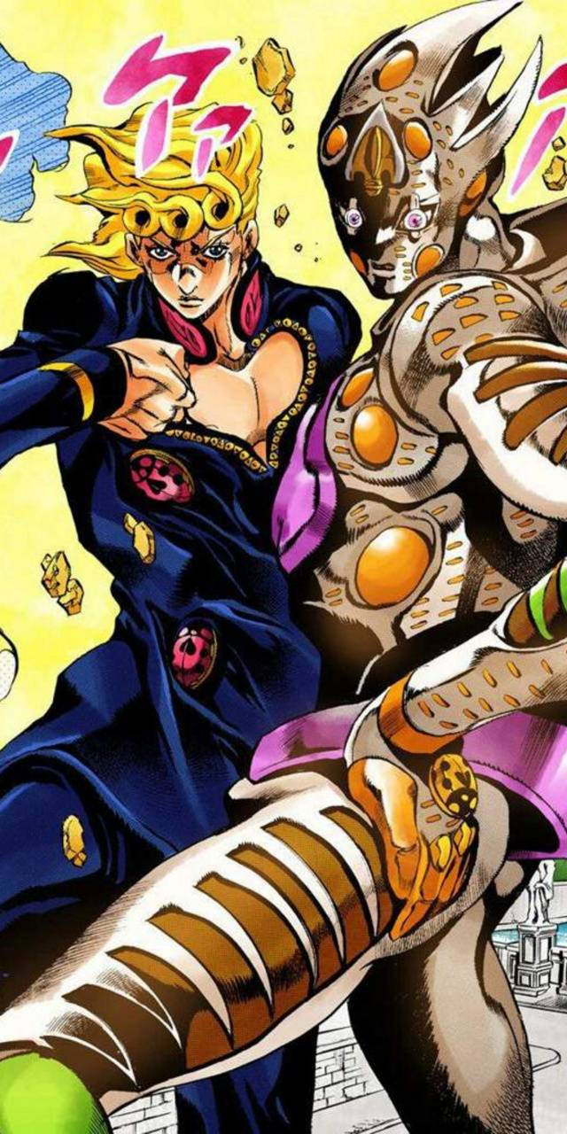 Giorno Giovanna Stands And Awakens His Power Wallpaper