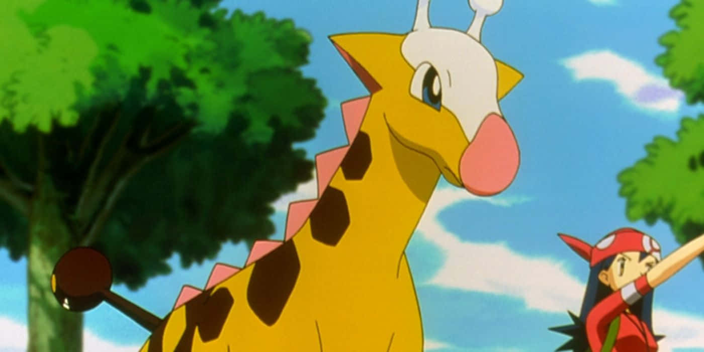 Girafarig Pokemon Wallpaper