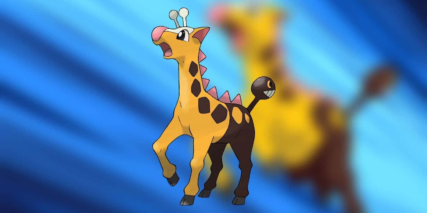 Girafarig Poster Wallpaper