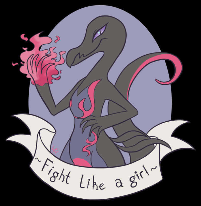 Girl Pokémon Salazzle Wallpaper