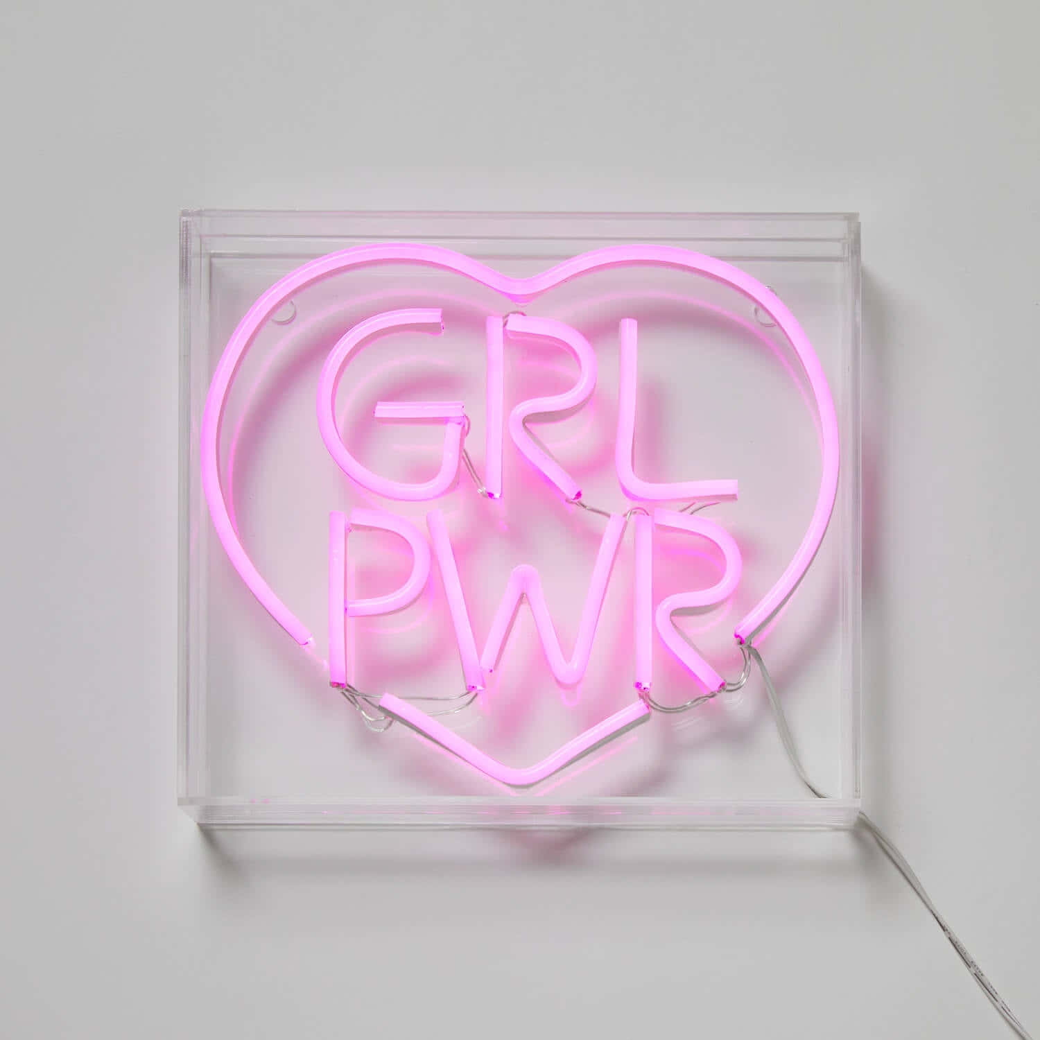 Girl Power Neon Sign Wallpaper