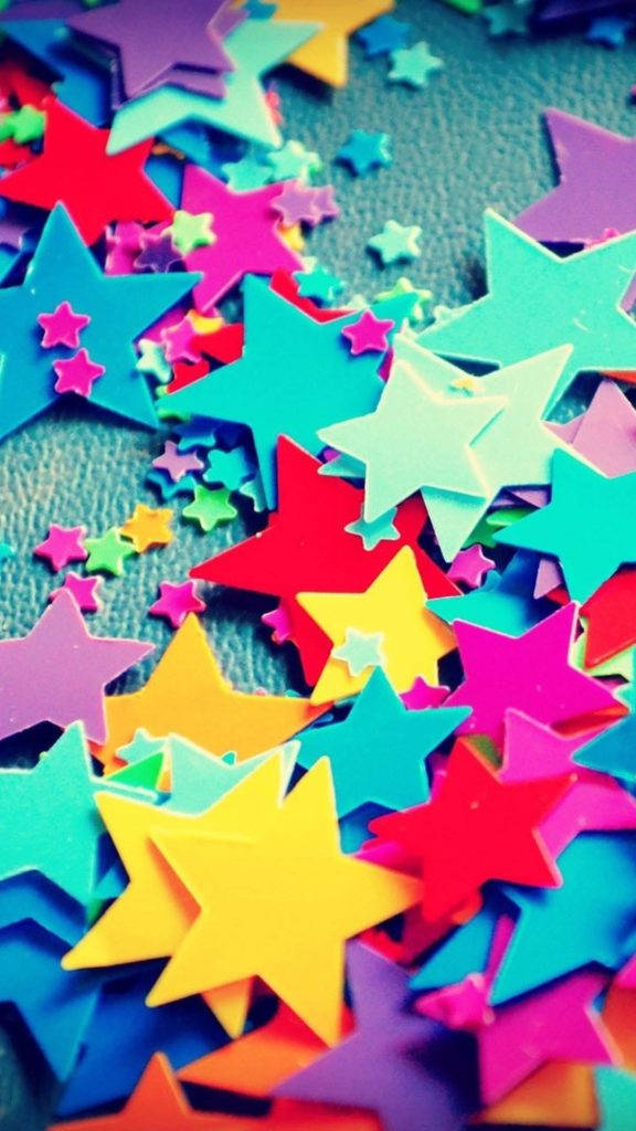 Girly Phone Stars Wallpaper