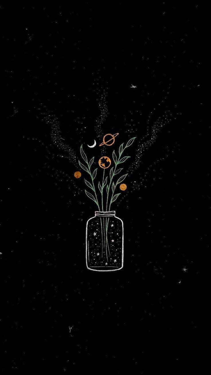 Girly Phone Vase Wallpaper