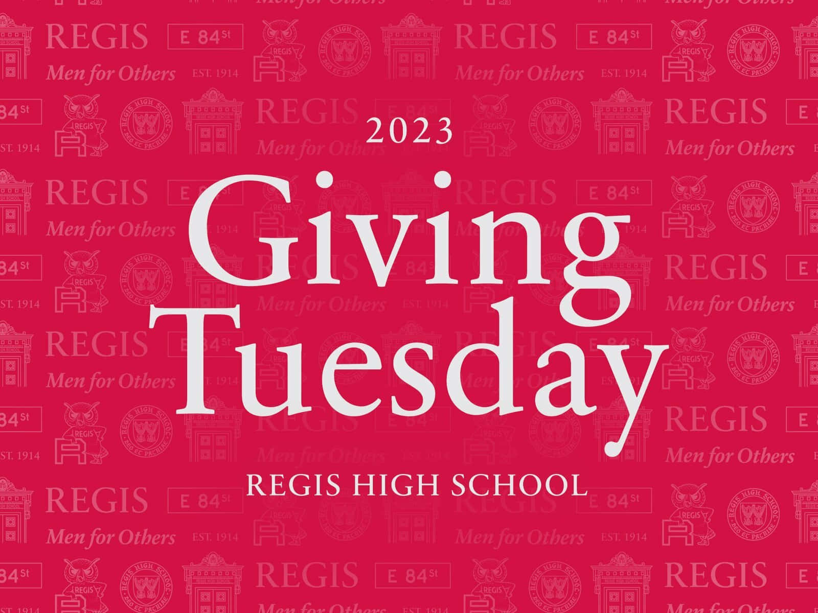 Giving Tuesday2023 Regis High School Wallpaper