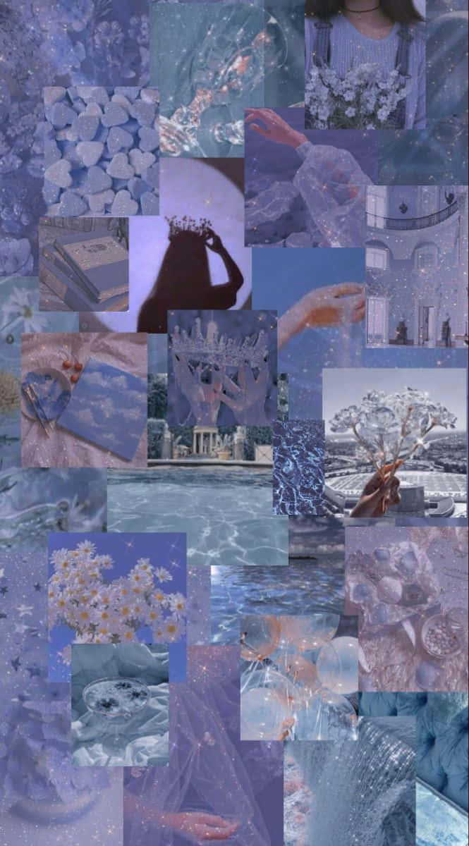 Glaucous Collage Aesthetic.jpg Wallpaper