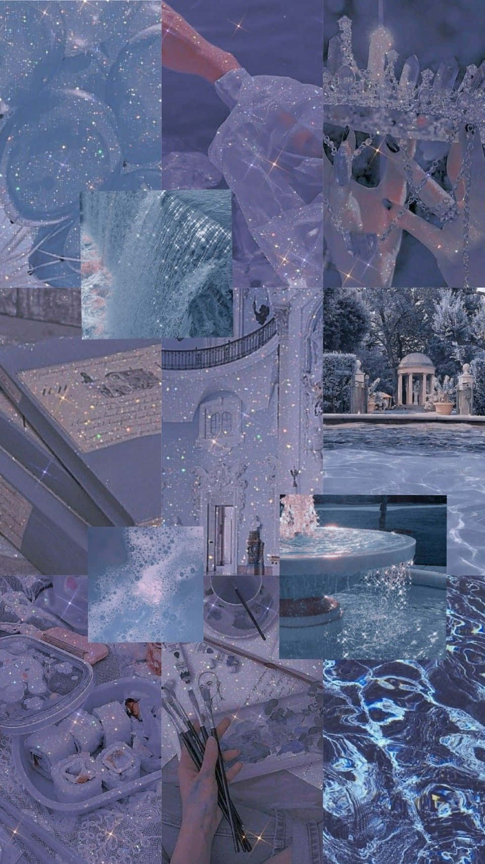 Glaucous Collage Aesthetic.jpg Wallpaper