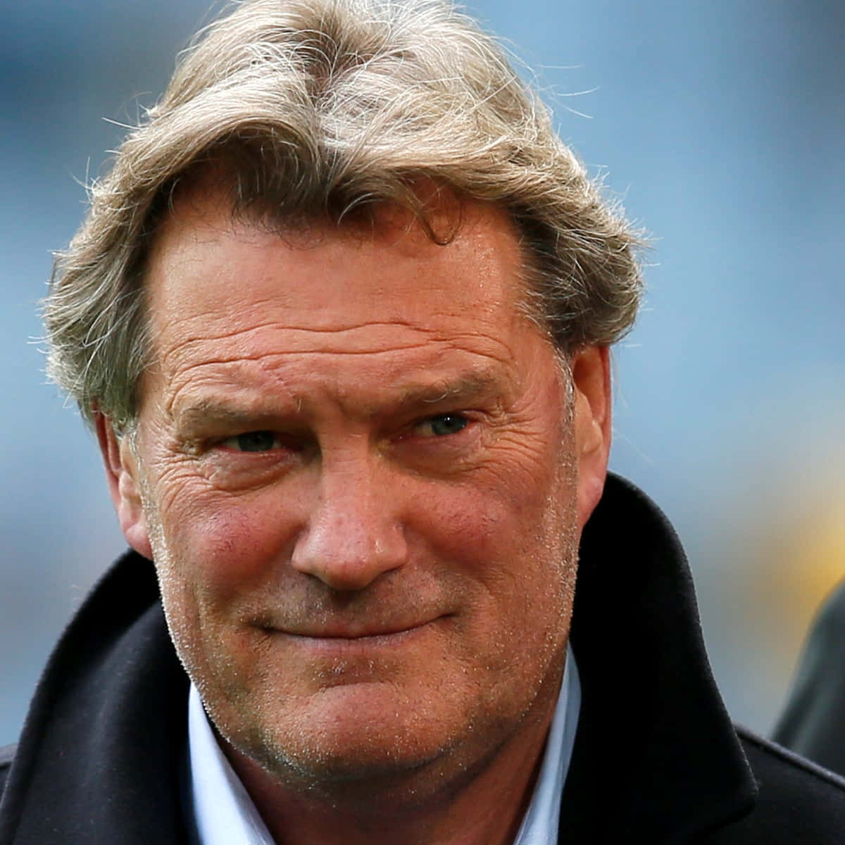 Glenn Hoddle Football Icon Close Up Wallpaper