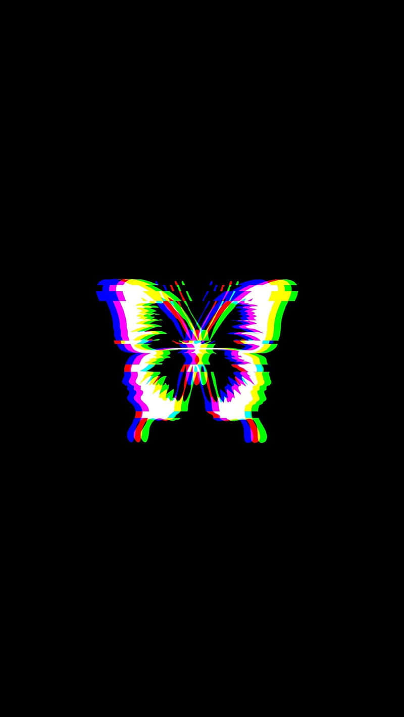 Glitch Art Butterfly Effect Wallpaper