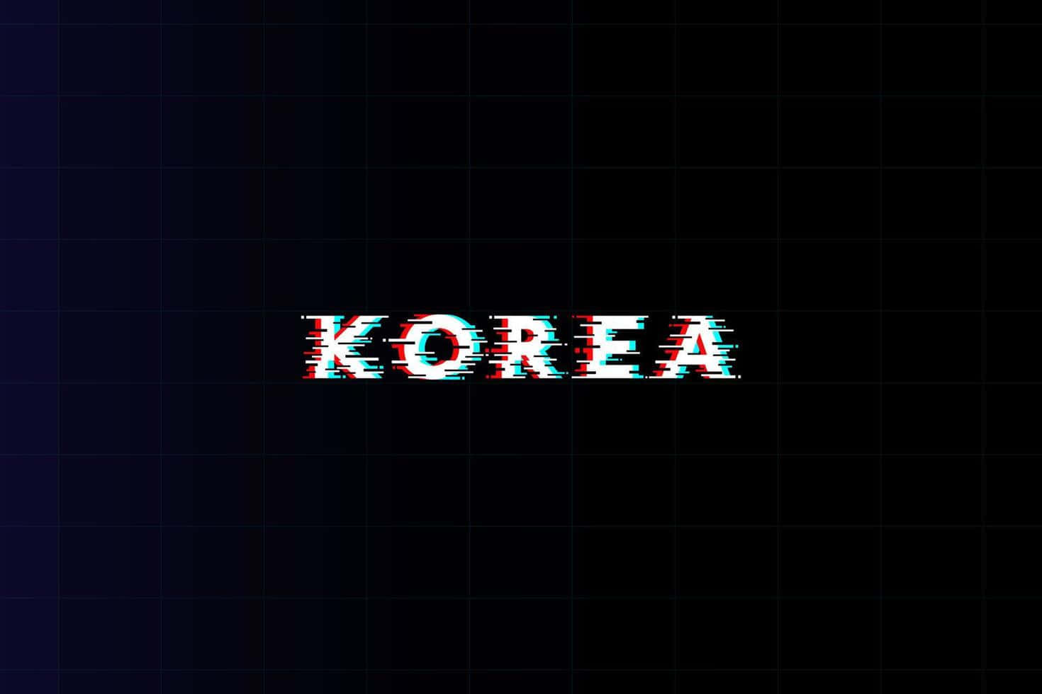 Glitch_ Korea_ Text_ Aesthetic.jpg Wallpaper