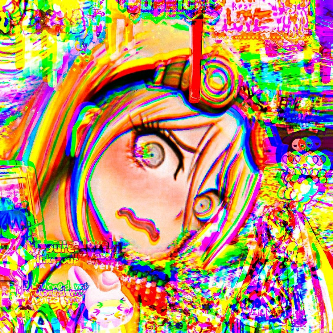 Glitchcore Miu Wallpaper