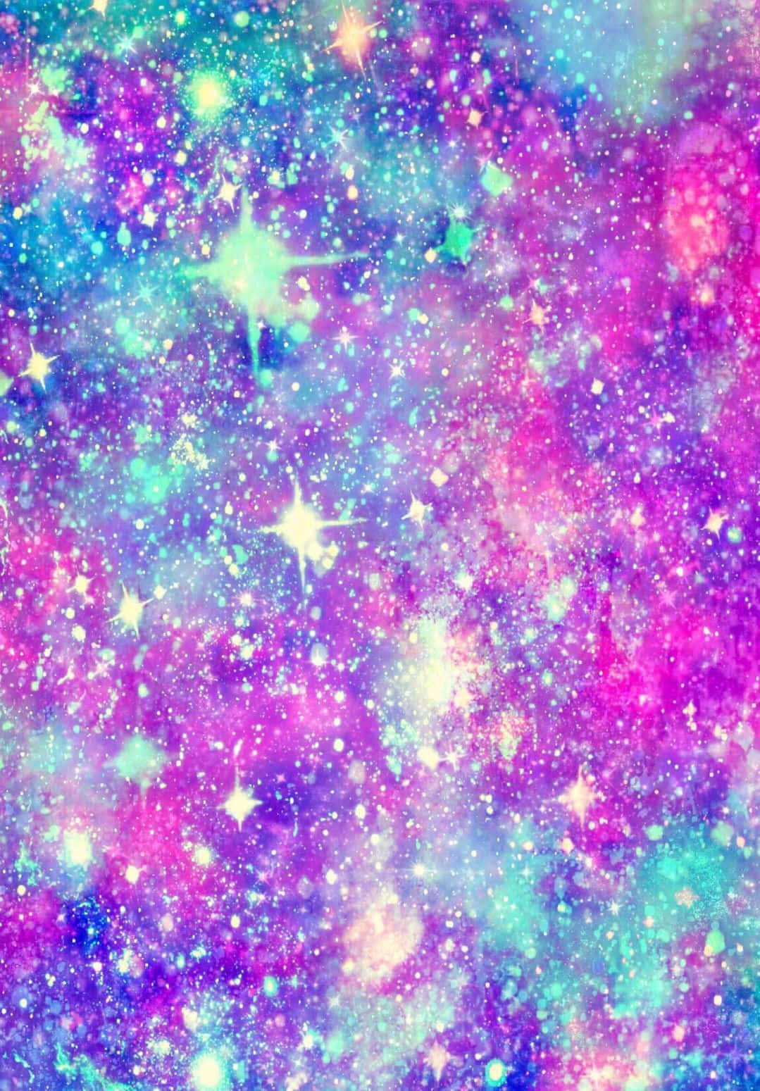 Glitter Galaxy Wonder Wallpaper