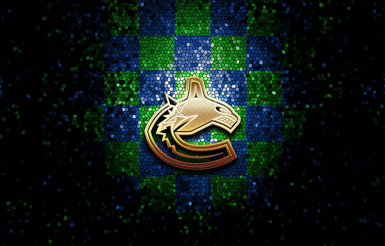 Glittery Vancouver Canucks Wallpaper