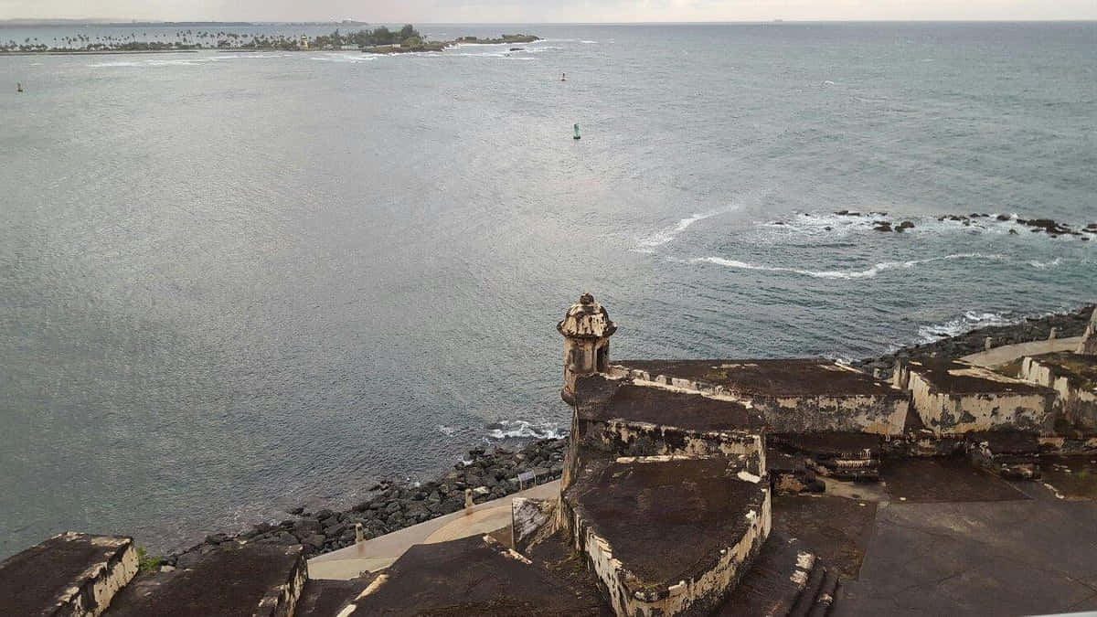 Gloomy Castillo San Felipe Del Morro Wallpaper