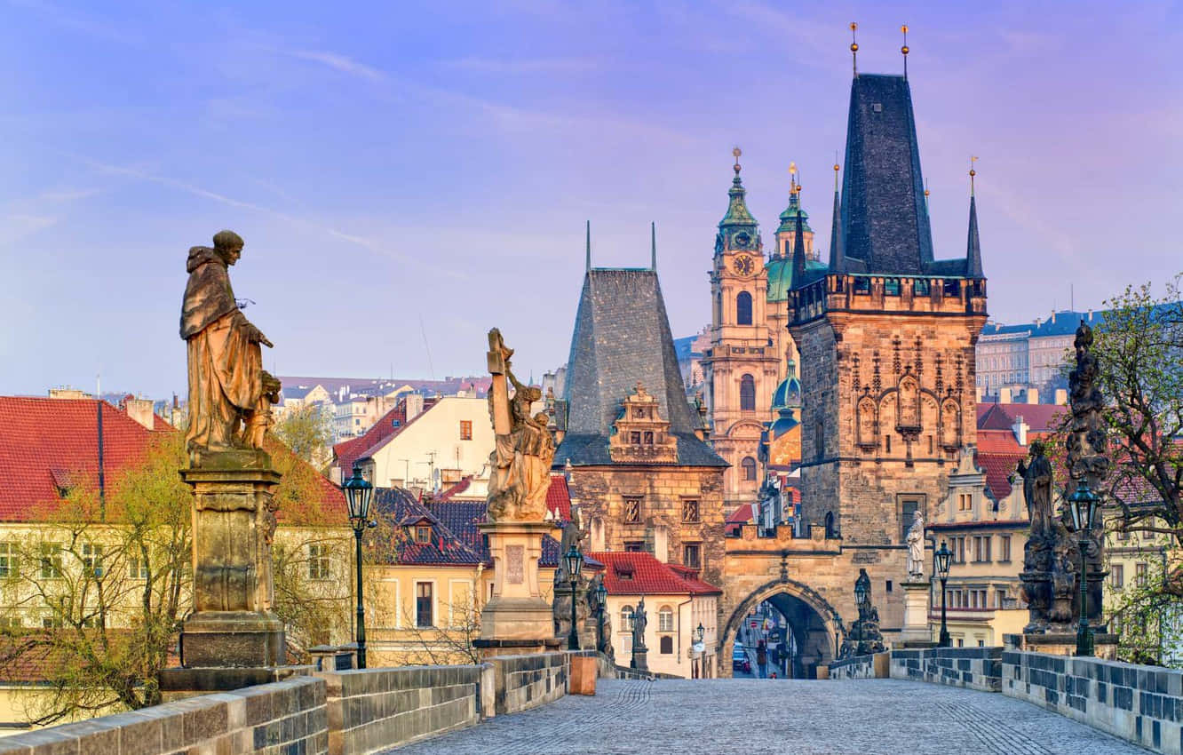 Glorious Prague Castle Wallpaper