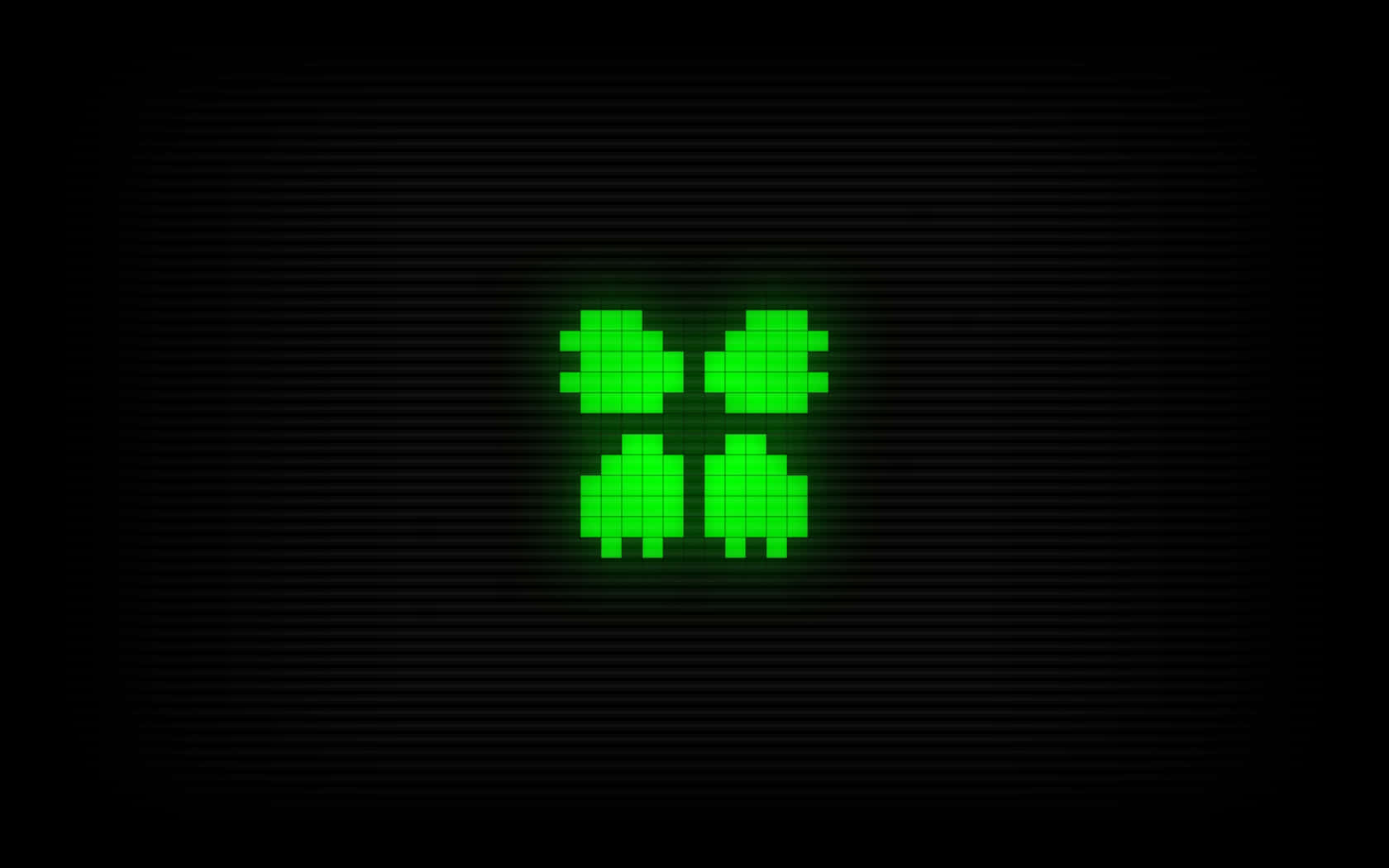 Glowing4chan Logo Wallpaper