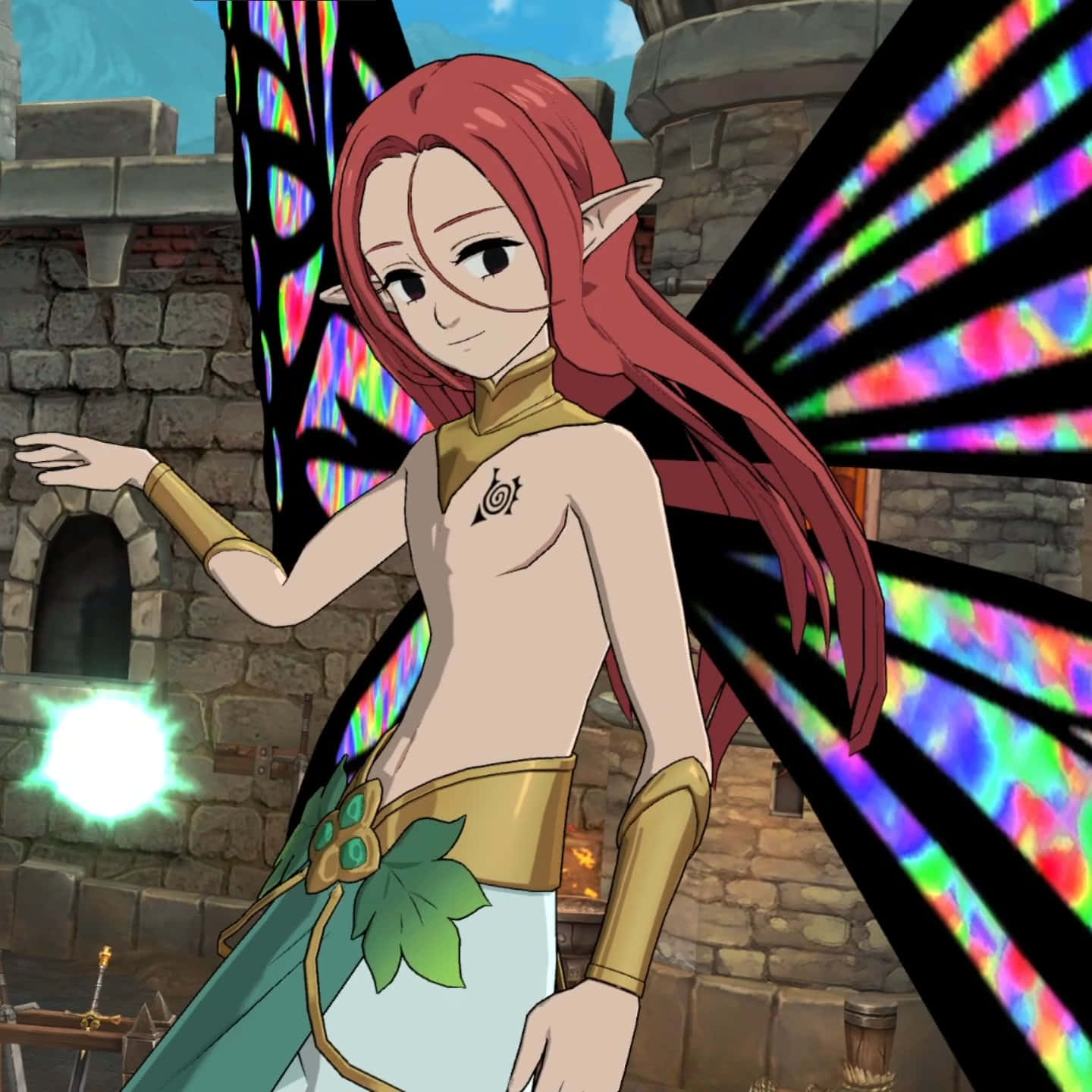 Gloxinia Fairy King Seven Deadly Sins Wallpaper