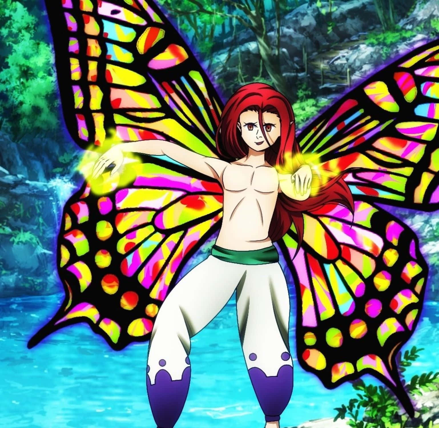 Gloxinia Fairy King Seven Deadly Sins Wallpaper